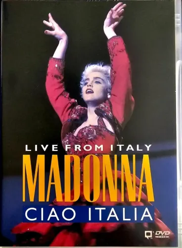 DVD MADONNA LIVE FROM ITALY  - CIAO ITALIA  GRAVADO EM 1988 - GRANDES SUCESSOS 