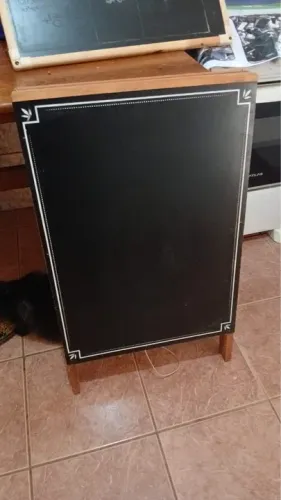 Cavalete em lousa