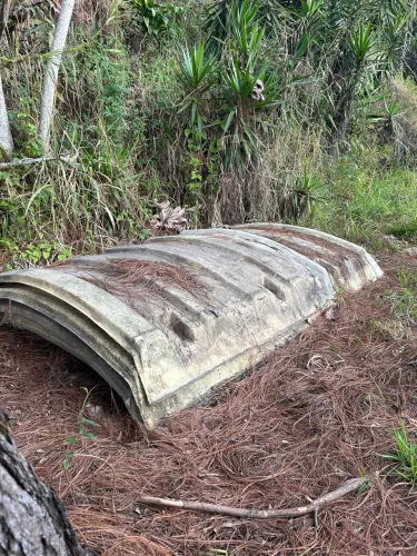 Lote de telhas dolo em fibra de vidro
