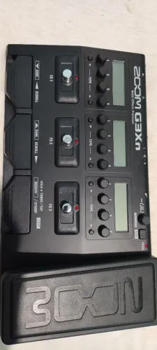 Zoom G3Xn Pedal de Guitarra Multi-Efeitos