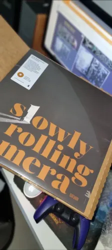Vinil slowly rolling camera álbum silver shadow lacrado