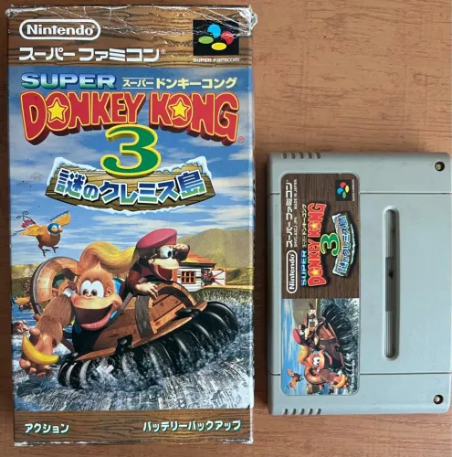 Game super famicom - donkey Kong