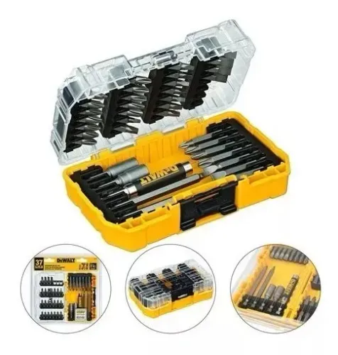 JOGO DEWALT C/37 PCS C/ESTOJO P/PARAFUSAR