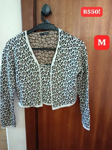 Cardigan Leopardo Conservada M