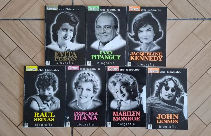 Livros de Biografias e Cuidados com a Saúde