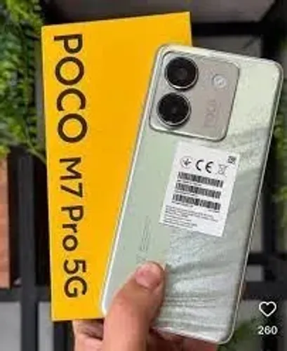 Poco M7 Pro 5g 512gb 12gb Ram Nfc Global Brinde Capa Pelicula  Entrega Gratis Novo 