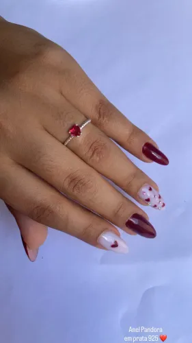 Anel Pandora em prata 925