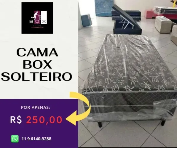 cama box solteiro 