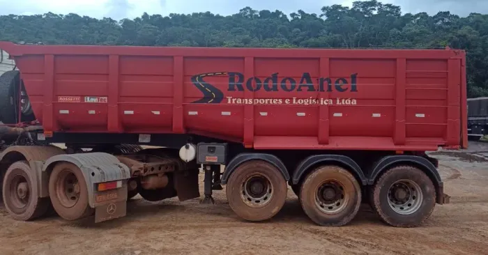 CARRETA BASCULANTE ROSSETTI 25 MTRS 2020/21 LEVTEC COM PNEUS 