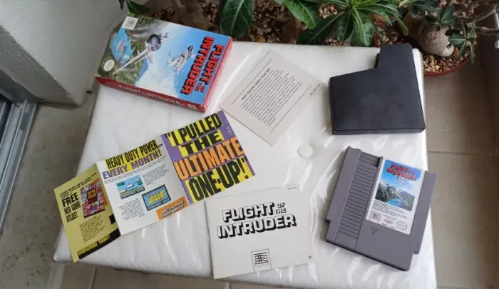 Jogo Game Flight Of The Intruder Nintendo Nes Raro Impecável