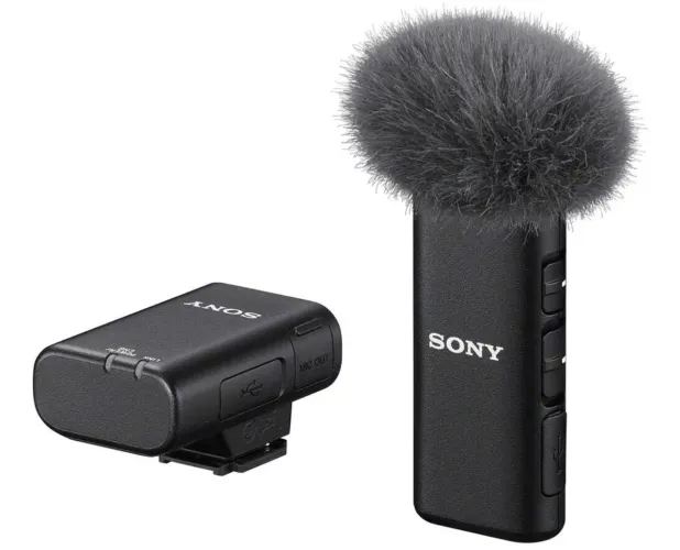 Microfone Sony ECM-W2bt para Câmera