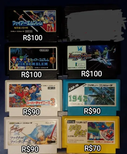 Jogos de Famicom - Diversos Títulos