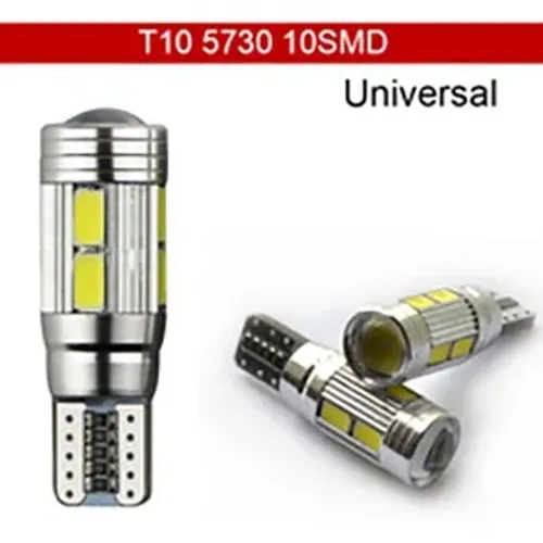 Lâmpadas Pingo T10 W5w 10 Led Cree Canbus Canceller  VALOR UNITARIO    1