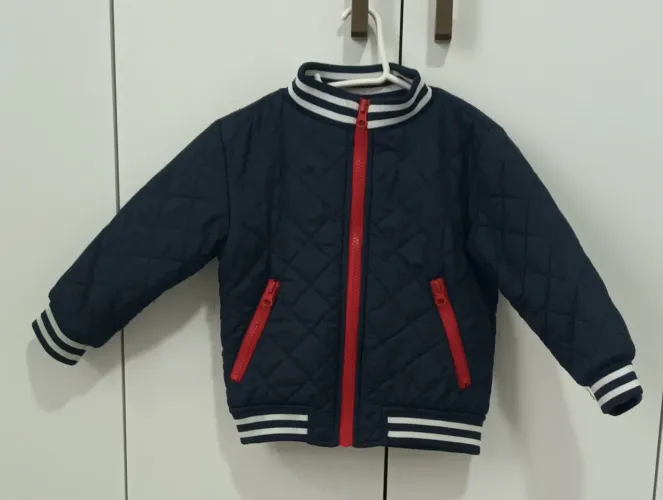 Casaco Infantil Azul Marinho