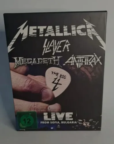 Big Four Metallica Slayer Megadeth Anthrax Big 4 Box
