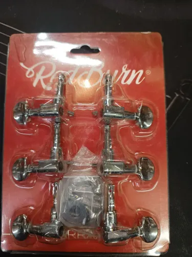 Tarraxas para 3+3 Guitarra/Violão - Red Burn