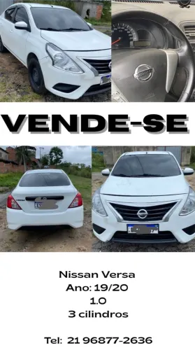 Nissan Versa 1.0 12V Flexstart 4P Mec. 2020