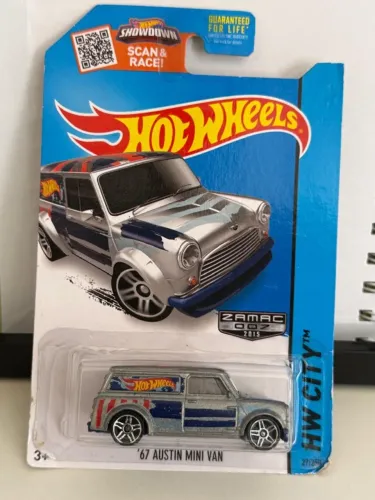 Hot wheels - '67 Austin Mini Van (ZAMAC 2015)