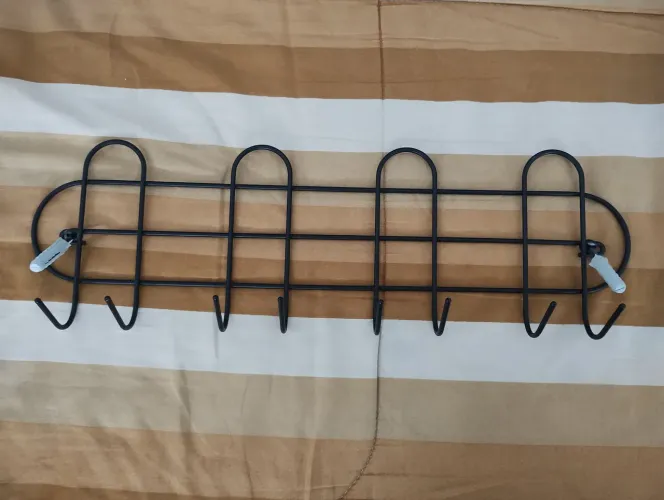 Suporte em aço para vassouras