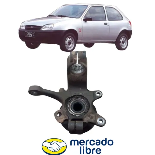 Montante manga Eixo dianteiro Ford Fiesta 1995 a 2001