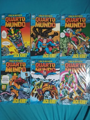 Quarto Mundo Jack Kirby volumes 1 a 6 (LUDC) Panini
