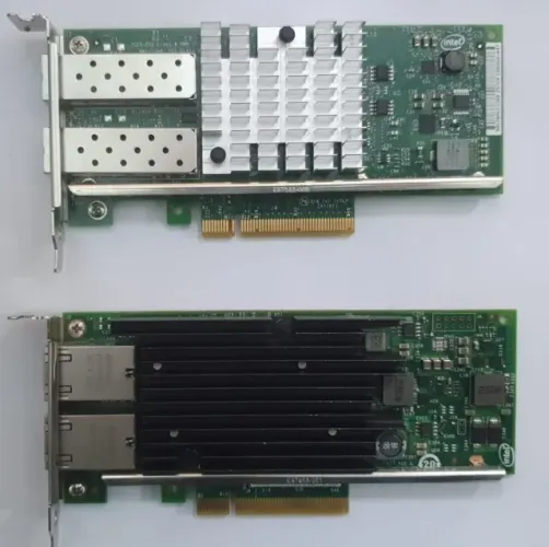 Intel X540-T2 placa de rede chipset 10Gbit 2 portas pci-e x8/x16 RJ45