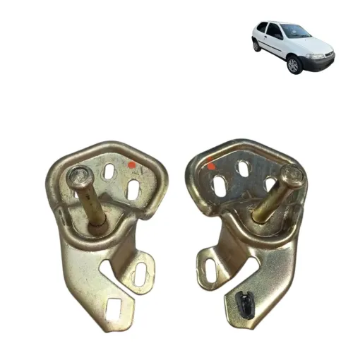 Par Suporte Banco Traseiro Palio 2003 S 31319 Cinza Cinza