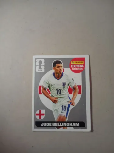 Figurinha Legend Jude Bellingham Prata Copa do Mundo 2026