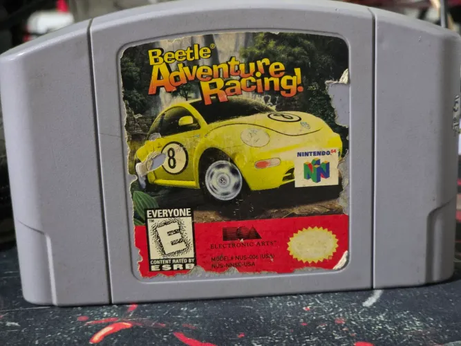 Beetle Adventure Racing!, Nintendo 64, jogo Original, Labels Originais