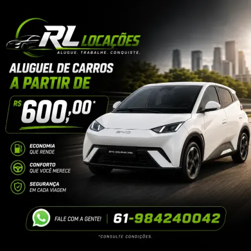 ALUGUEL DE CARRO - MENSAL