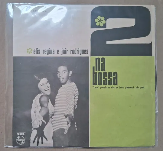Lp 2 na Bossa - Elis Regina e Jair Rodrigues, 1965, mono, Philips, original. Impecável!