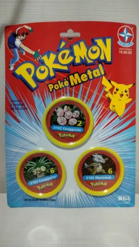Cartela Pokémon Pokémetal 5