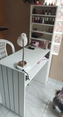 Semana da mesa de manicure em mdf