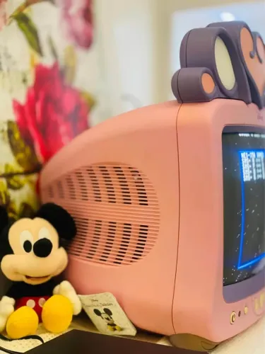 TV Retrô Disney princesas Original - Item de Colecionador