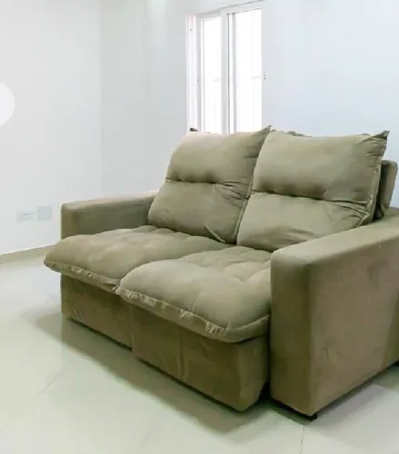 Sofá de 2,10 retrátil super confortável