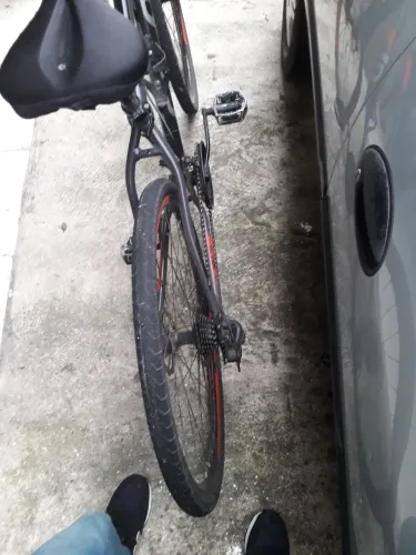 Bicicleta Caloi,aro 29,freio a disco nas duas rodas.