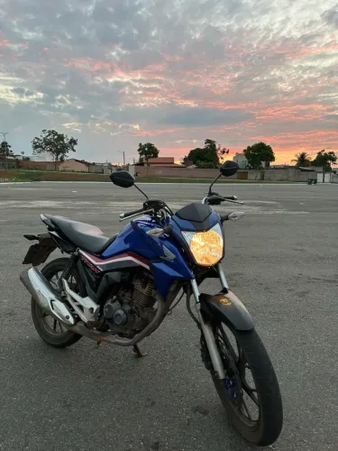 Honda CG 160 Titan 2021 Azul