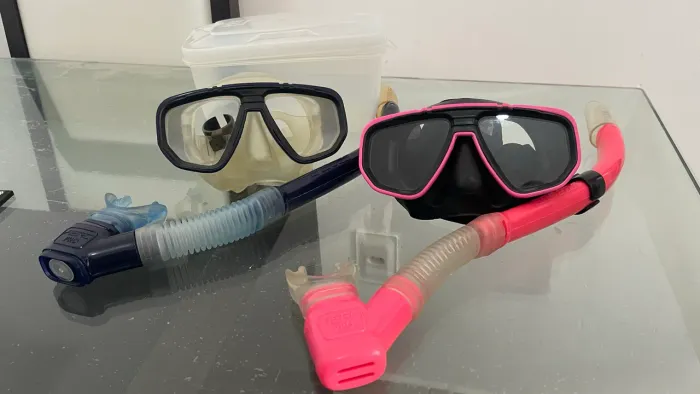 Óculos de mergulho SEASUB com snorkel