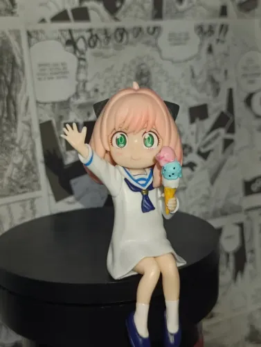 OPORTUNIDADE | Action Figure Anya Forger Tomando Sorvete