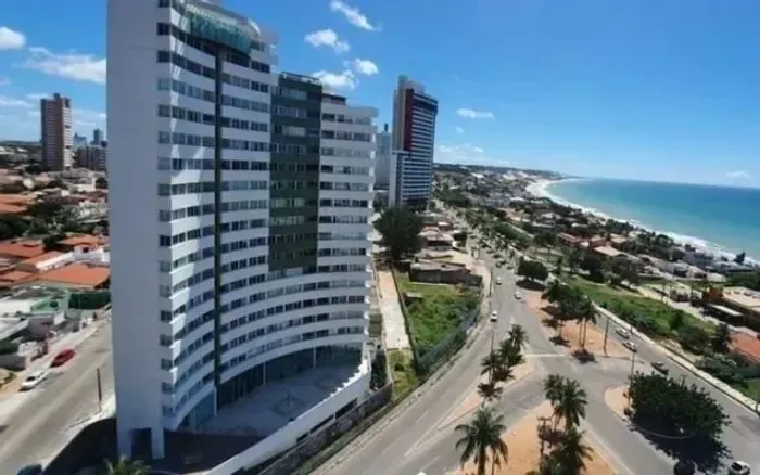 Belíssimo Apartamento 2/4 Suite Totalmente Mobiliado,  Andar Alto | Vista Mar - Ponta Negr