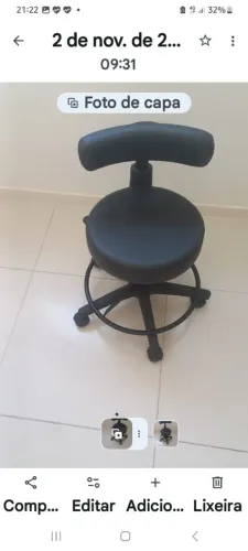 Cadeira mocho ergonômico  CB  1544 Slim