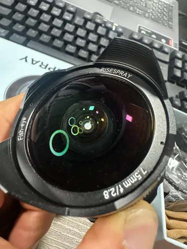 Lente FishEye 7.5mm f2.8 para Canon M