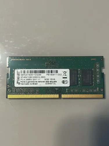 Memória RAM SMART 8GB DDR4 2666MHz para Notebook 