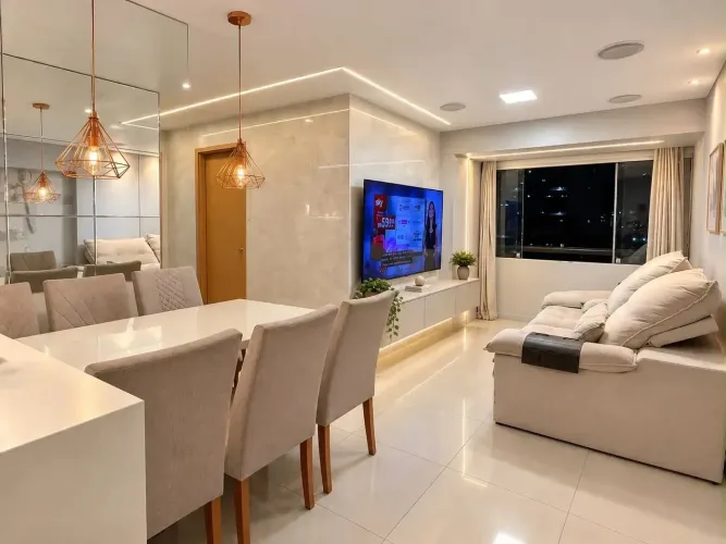 Edf. Sítio das Roseiras | 2 Quartos 1 Suíte | 1 Vaga de Garagem | 55 m2