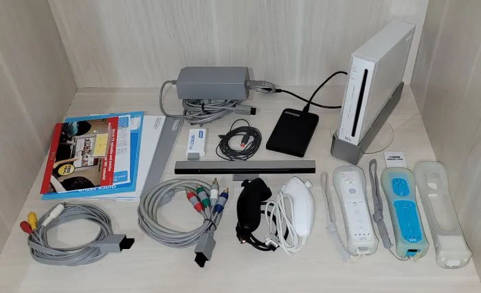 Nintendo Wii Completo e Desbloqueado