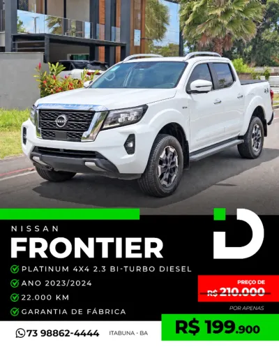 Nissan Frontier Plati. CD 2.3 Bi-TB Dies.aut. 2024