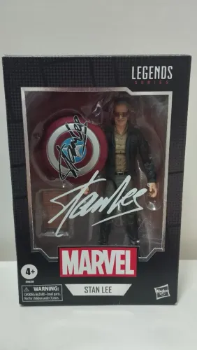 Stan Lee - Marvel Legends (Completo, com caixa) + Acessórios Custom 