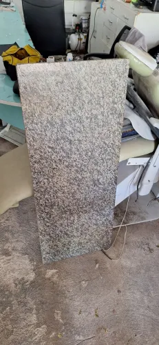 Pedra de mármore retangular
