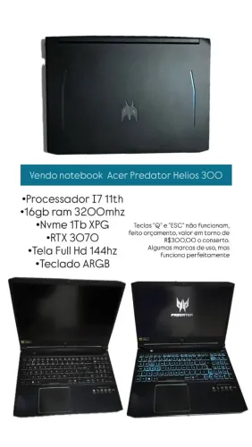 Acer Predator Helios 300