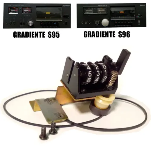 Gradiente S95 Tape Deck - Contador de Fita K7